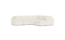 Load image into Gallery viewer, Ciello - Sectional - Snowdrift - High Angled
