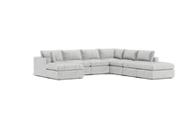 Load image into Gallery viewer, Ciello XL - Sectional - Limestone - Regular Backrest
