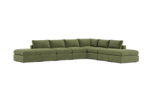 Load image into Gallery viewer, Ciello XL - Sectional - Cypress Green - Regular Backrest

