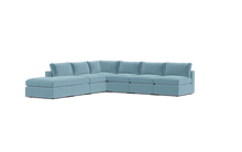 Load image into Gallery viewer, Ciello XL - Sectional - Aqua - Regular Backrest
