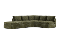 Load image into Gallery viewer, Ciello XL - Sectional - Sage - High Angled
