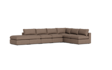 Load image into Gallery viewer, Ciello XL - Sectional - Mocha - Regular Backrest
