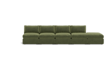 Load image into Gallery viewer, Ciello - Sofa - Cypress Green - Regular Backrest
