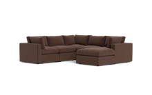 Load image into Gallery viewer, Ciello - Sectional - Chocolate - Regular Backrest

