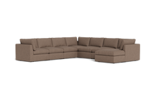 Load image into Gallery viewer, Ciello XL - Sectional - Mocha - High Angled

