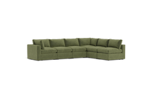 Load image into Gallery viewer, Ciello XL - Sectional - Cypress Green - Regular Backrest
