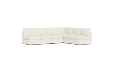 Load image into Gallery viewer, Ciello - Sectional - Snowdrift - High Angled

