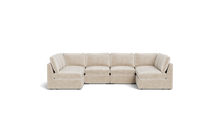 Load image into Gallery viewer, Ciello - Sectional - Sesame - High Angled
