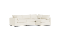 Load image into Gallery viewer, Ciello XL - Sectional - Snowdrift - Regular Backrest
