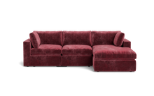 Load image into Gallery viewer, Ciello XL - Sofa - Bordeaux - Regular Backrest
