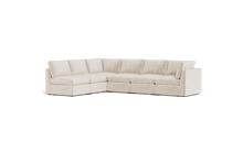 Load image into Gallery viewer, Ciello - Sectional - Sesame - High Angled
