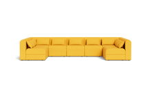 Load image into Gallery viewer, Atmosphere Sleeper Sofa &amp; Sectional - Rounded Backrest - Lemon Zest
