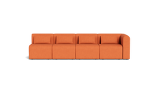 Load image into Gallery viewer, Atmosphere Sleeper Sofa &amp; Sectional - Rounded Backrest - Tangerine
