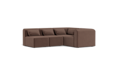 Load image into Gallery viewer, Atmosphere - Sectional - Rounded Backrest - Chocolate
