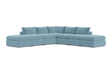 Load image into Gallery viewer, Ciello XL - Sectional - Aqua - Regular Backrest
