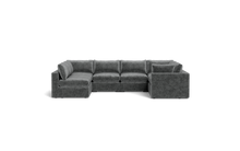 Load image into Gallery viewer, Ciello XL - Sectional - Basalt - Regular Backrest
