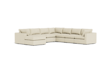 Load image into Gallery viewer, Ciello XL - Sectional - Sunset Beige - Regular Backrest
