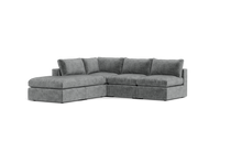 Load image into Gallery viewer, Ciello XL - Sectional - Basalt - Regular Backrest

