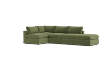 Load image into Gallery viewer, Ciello XL - Sectional - Cypress Green - Regular Backrest
