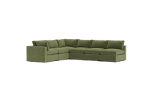 Load image into Gallery viewer, Ciello XL - Sectional - Cypress Green - Regular Backrest
