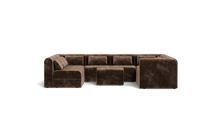 Load image into Gallery viewer, Atmosphere Sleeper Sofa &amp; Sectional - Rounded Backrest - Espresso
