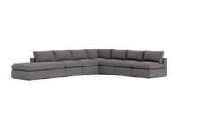 Load image into Gallery viewer, Ciello XL - Sectional - Storm Grey - Regular Backrest
