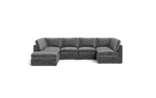 Load image into Gallery viewer, Ciello - Sectional - Basalt - High Angled
