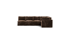 Load image into Gallery viewer, Ciello XL - Sectional - Espresso - High Angled
