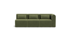 Load image into Gallery viewer, Atmosphere Sleeper Sofa &amp; Sectional - Rounded Backrest - Cypress Green
