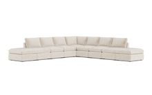 Load image into Gallery viewer, Ciello - Sectional - Sesame - High Angled
