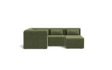 Load image into Gallery viewer, Atmosphere Sleeper Sofa &amp; Sectional - Rounded Backrest - Cypress Green
