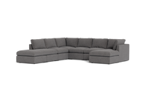 Load image into Gallery viewer, Ciello - Sectional - Storm Grey - High Angled
