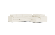 Load image into Gallery viewer, Ciello XL - Sectional - Snowdrift - Regular Backrest
