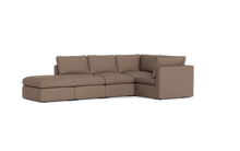 Load image into Gallery viewer, Ciello - Sectional - Mocha - High Angled

