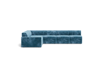 Load image into Gallery viewer, Atmosphere Sleeper Sofa &amp; Sectional - Regular Backrest - Harbour Blue
