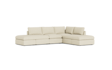 Load image into Gallery viewer, Ciello XL - Sectional - Sunset Beige - High Angled
