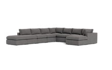 Load image into Gallery viewer, Ciello XL - Sectional - Storm Grey - Regular Backrest
