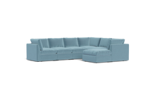 Load image into Gallery viewer, Ciello XL - Sectional - Aqua - High Angled

