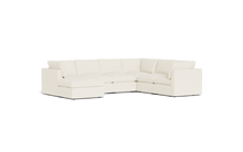 Load image into Gallery viewer, Ciello - Sectional - Snowdrift - High Angled
