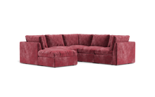 Load image into Gallery viewer, Ciello XL - Sectional - Bordeaux - High Angled
