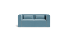 Load image into Gallery viewer, Atmosphere - Sofa - Rounded Backrest - Aqua

