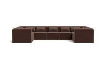 Load image into Gallery viewer, Atmosphere - Sectional - Rounded Backrest - Chocolate
