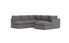Load image into Gallery viewer, Ciello - Sectional - Storm Grey - High Angled
