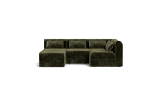 Load image into Gallery viewer, Atmosphere Sleeper Sofa &amp; Sectional - Rounded Backrest - Sage
