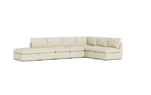 Load image into Gallery viewer, Ciello - Sectional - Sunset Beige - High Angled
