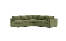 Load image into Gallery viewer, Ciello XL - Sectional - Cypress Green - Regular Backrest
