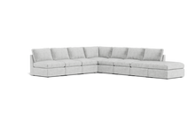 Load image into Gallery viewer, Ciello - Sectional - Limestone - High Angled
