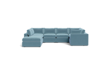Load image into Gallery viewer, Ciello - Sectional - Aqua - Regular Backrest
