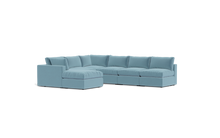 Load image into Gallery viewer, Ciello XL - Sectional - Aqua - Regular Backrest

