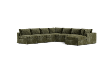 Load image into Gallery viewer, Ciello - Sectional - Sage - Regular Backrest
